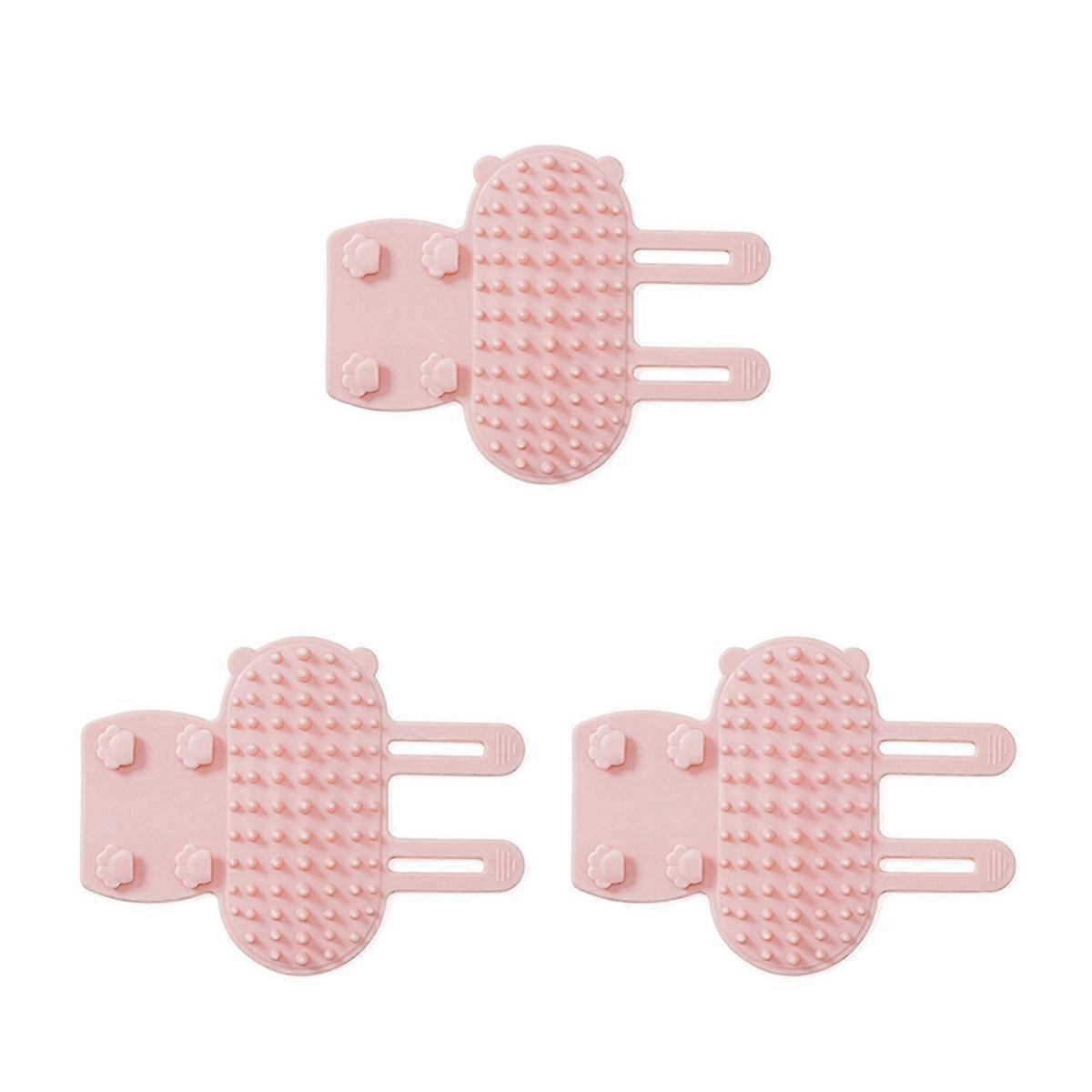 Pet Hair Removal Massage Comb Cats Scratching Rubbing Brush Kitten Grooming Self Cleaning Wall Corner Cat Scratcher C