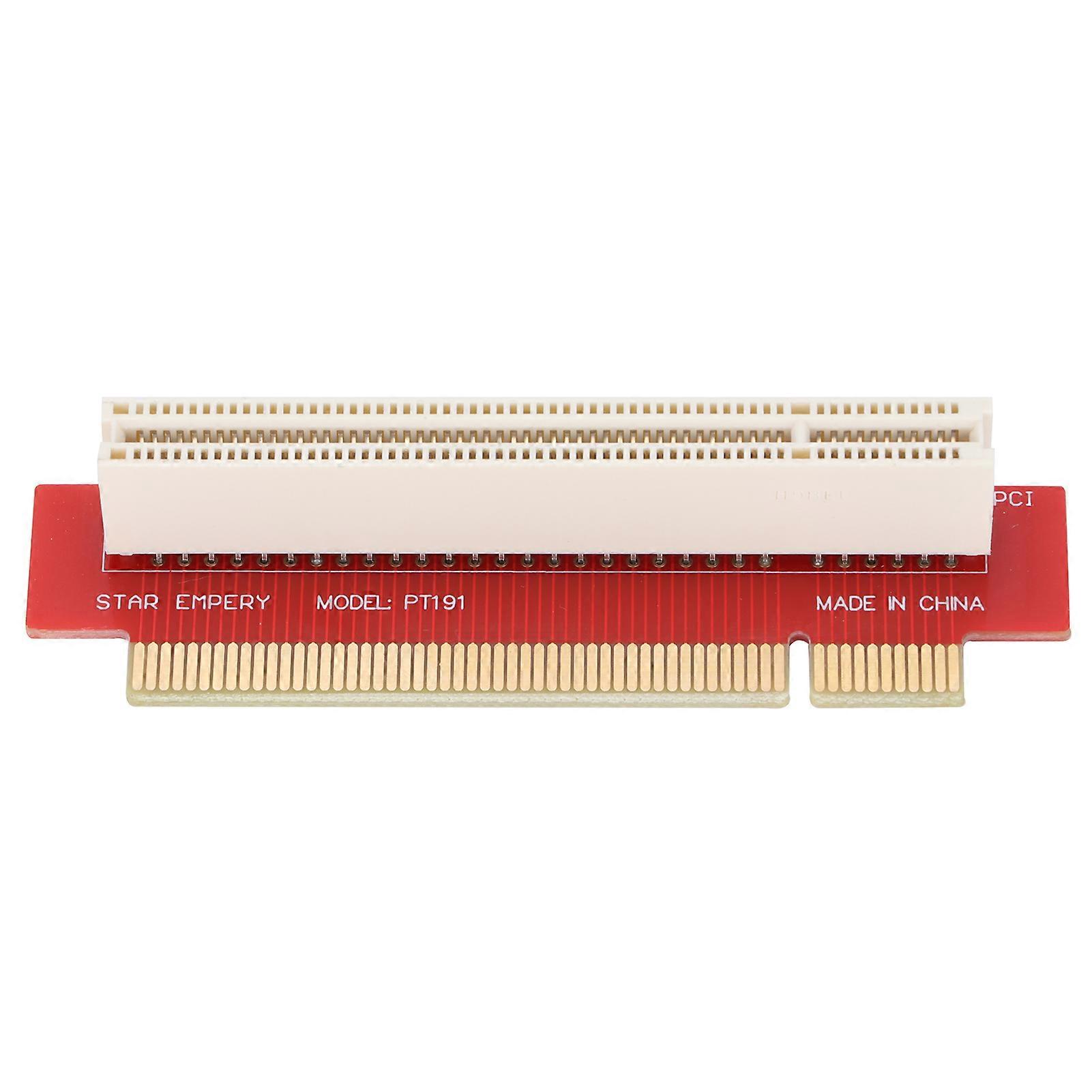 PCI Riser Horizontal Transfer 90 Degree Portable Adapter Riser Card for 1U 2U Server Case Small Computer