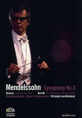 Mendelssohn Symphony No. 3 (Dohnanyi) DVD (2009) cert U - Region 2