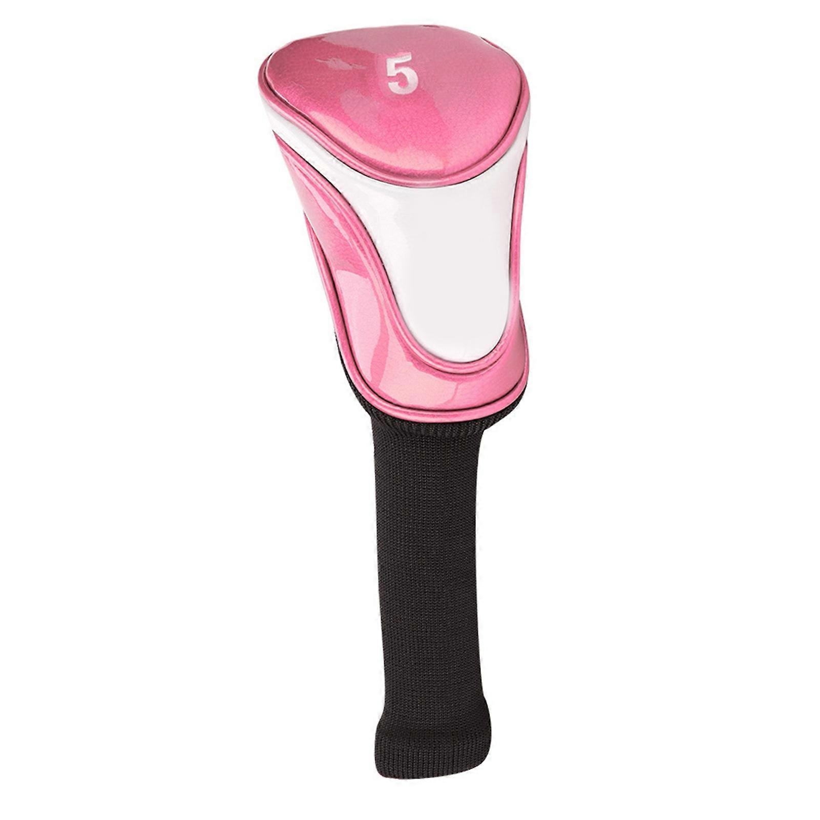 Pink Durable Pu Leather Golf Putter Head Cover Club Headcovers ...