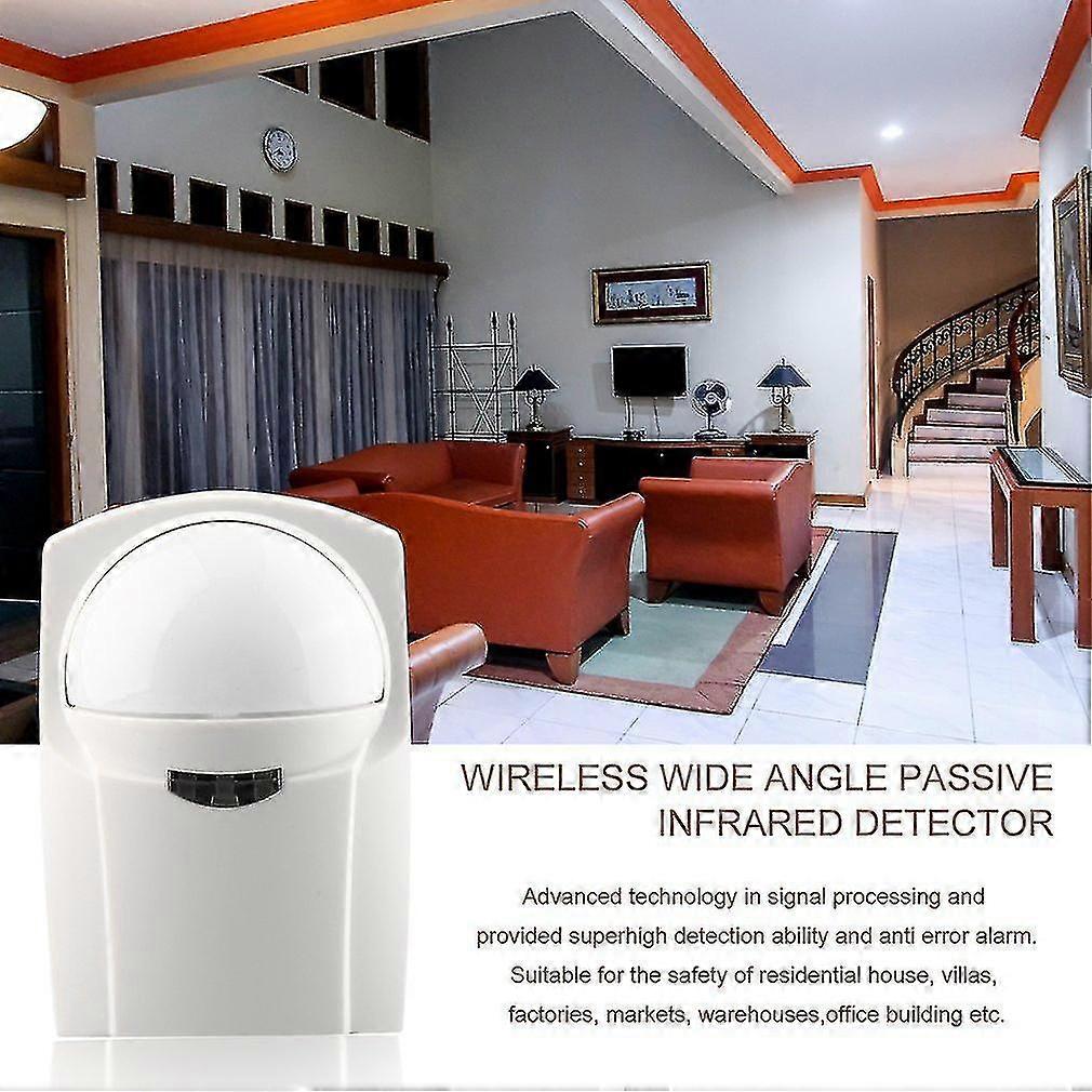 433mhz Cb61 Wireless Wide Angle Passive Infrared Detector For Safety Precaution