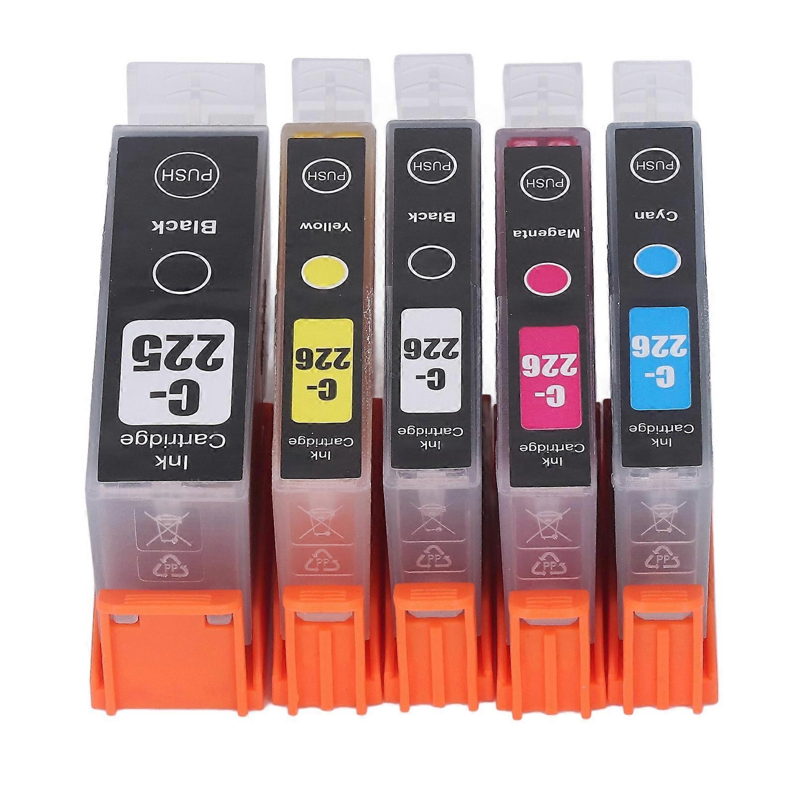 Ink Cartridge Replacement for PIXMA IX6520 IP4820 IP4920 Smooth Output 5 Colors