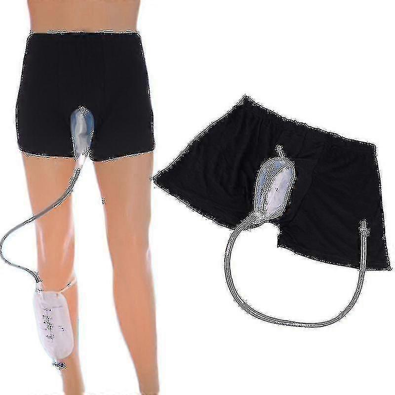 قابلة لإعادة الاستخدام ذكر مبولة حقيبة البول سيليكون البول قمع بول حامل جامع مع قسطرة لكبار السن من الرجال المؤنث النظافة الميمونة