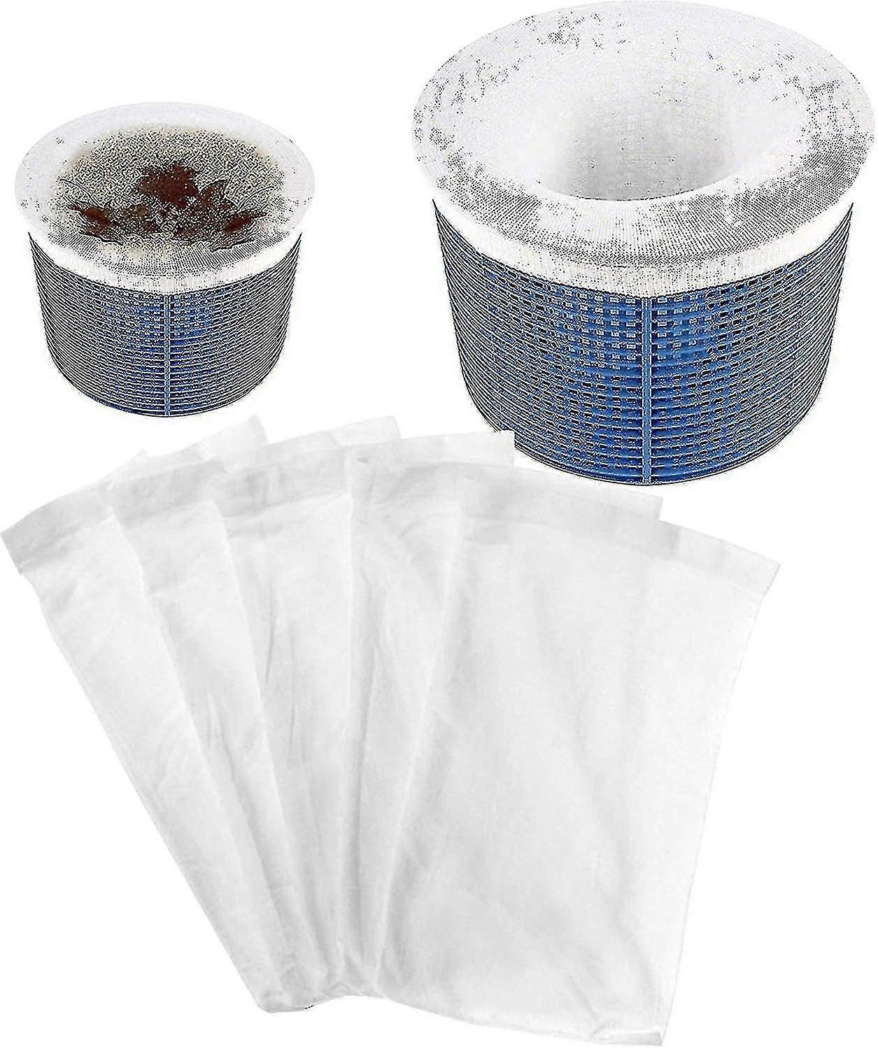 5-Pack Pool Skimmer Socks - Keep Your Pool Clean, Catch Tree Leaves