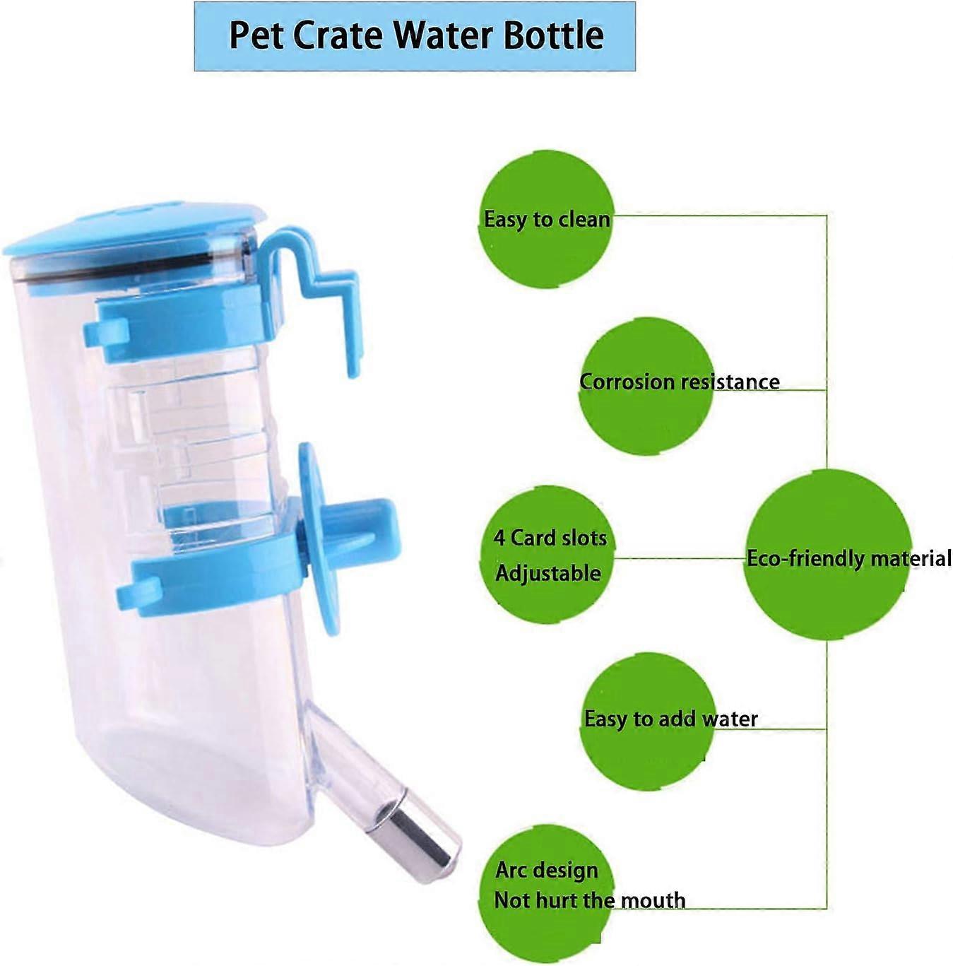 Picture of Dog Crate Water Bottle Hanging Puppy Water Bottle Cat Water Drinking ...