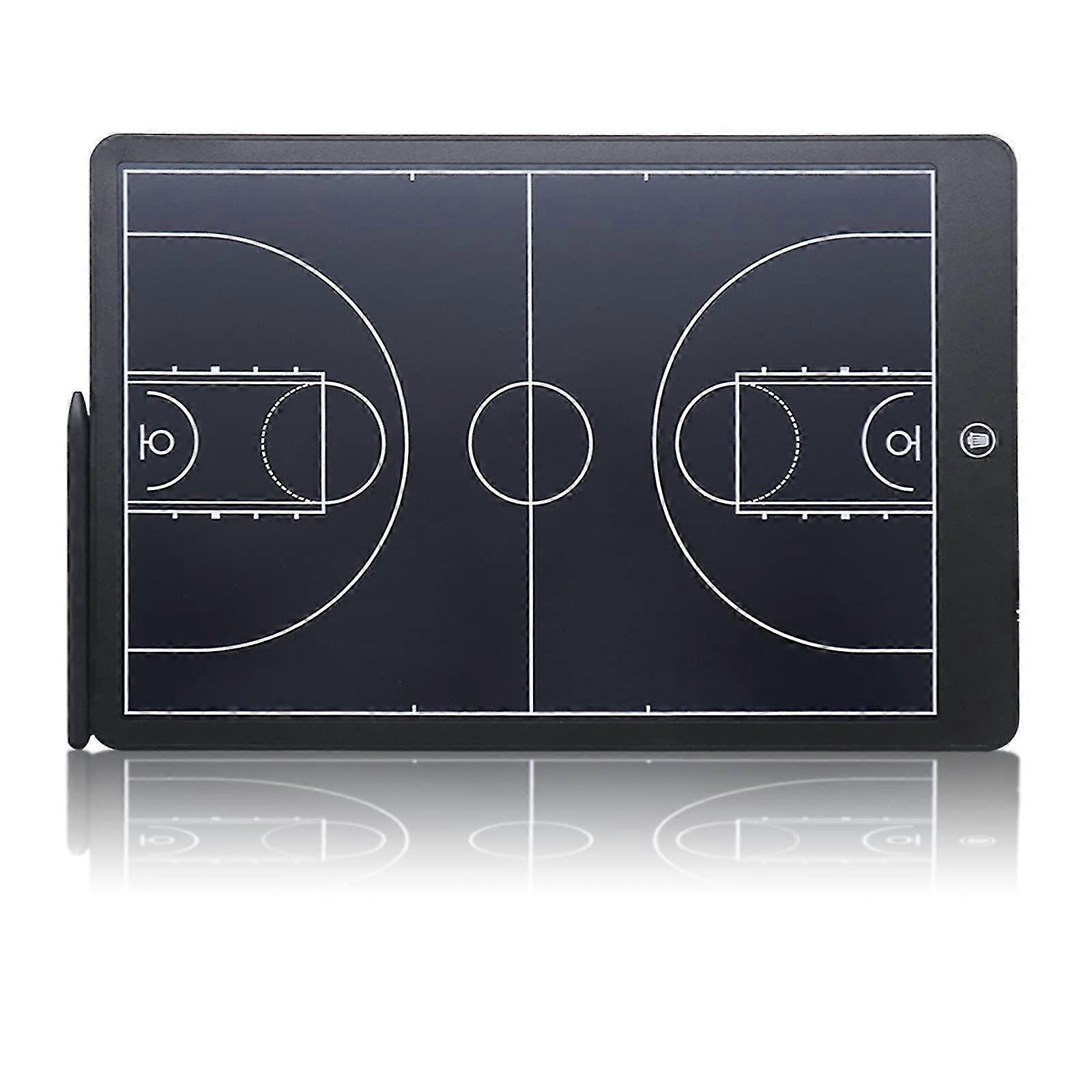 16' LCD Screen Tactical Coaching Marker Board, Electronic Board with Stylus Pen,with Lock Function,for Coach Basketball Soccer -GSL