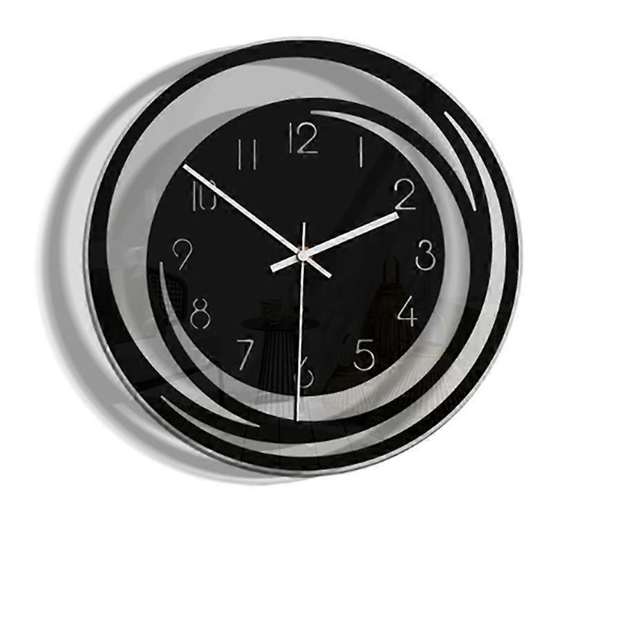 Room Decoration Acrylic Wall Clock Explosion Models Minimalist Nordic Style Transparent Clock