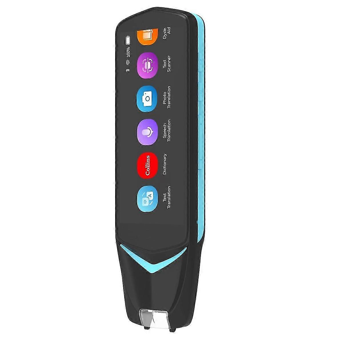 Scan Reader Pen 4 Text to Speech Device Translator Pen, Photo Translation OCR 16GB Bluetooth Pen Sc