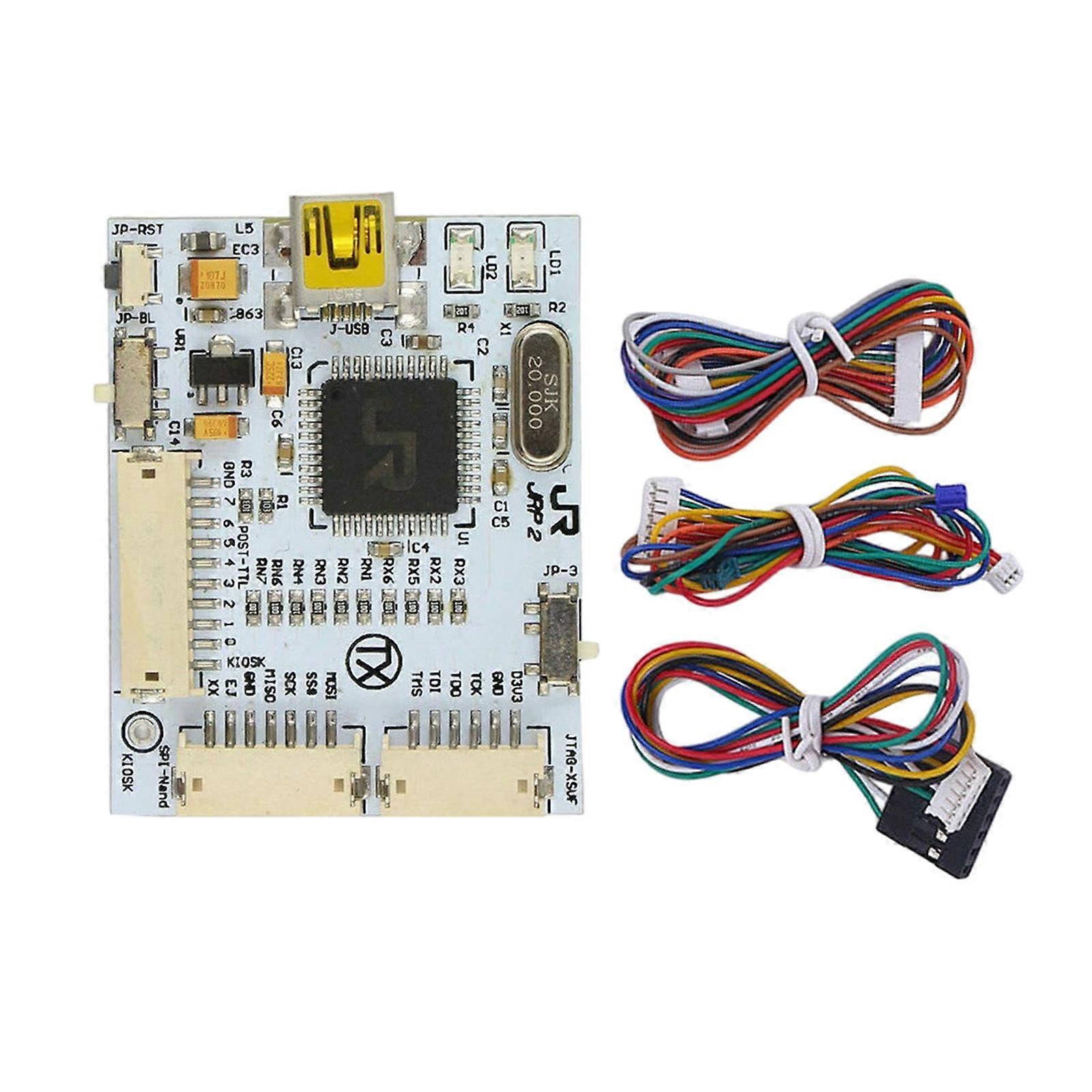 Best TX J-R Programmer V2 with 3 Cables Set For XBOX 360 in Box NAND-X QSB's 6X NEW