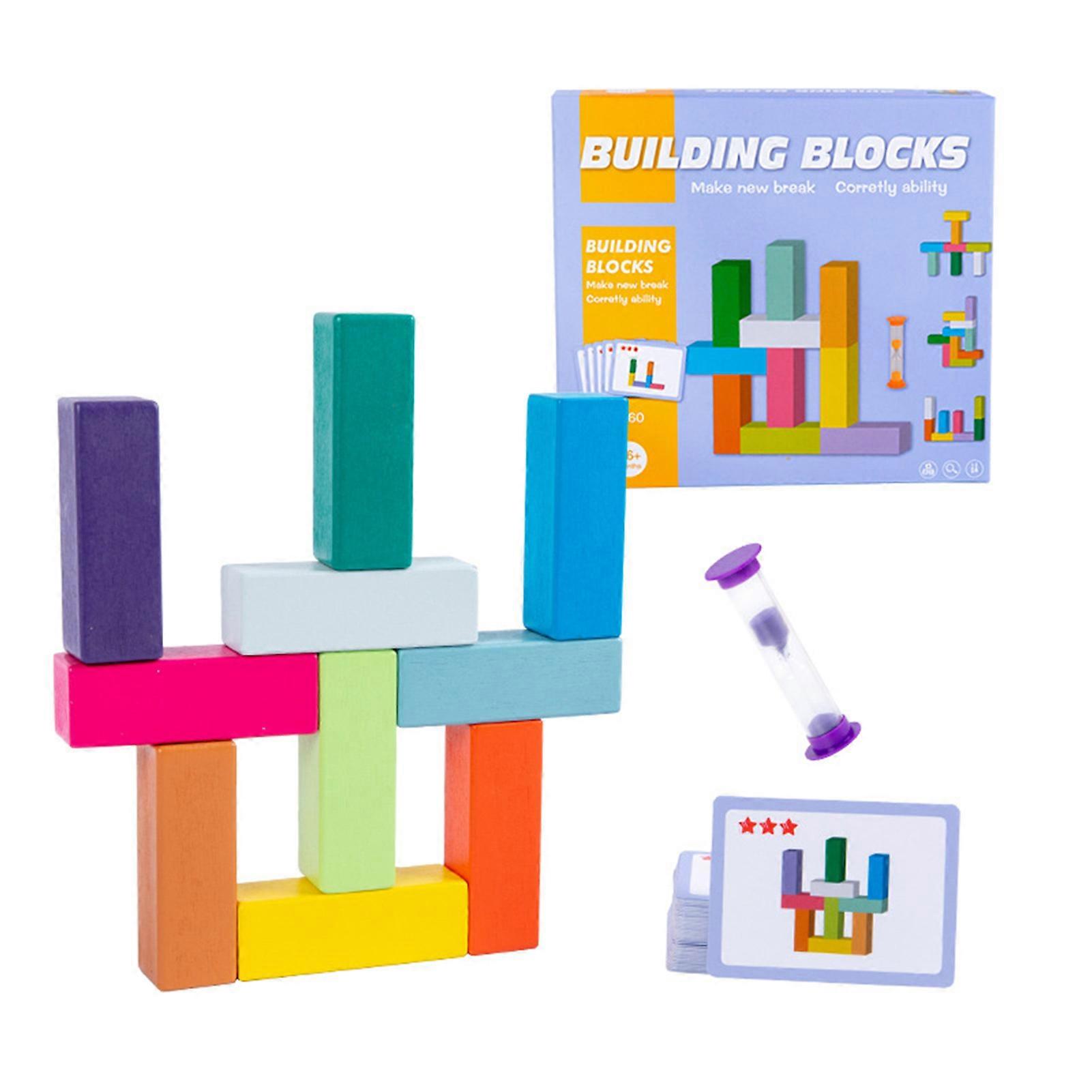 Early Learning Block Toy Large Particles and Easy to Grasp Early Educational Toys for Toddlers