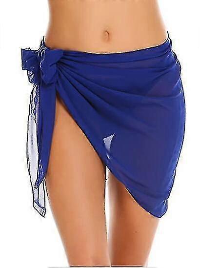 Beach Wrap Sarong badedragt dækker op til kvinder åndbar hurtigtørrende sarong nederdel (Ruipei)