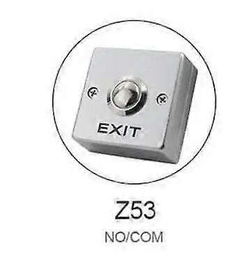 Alloy GATE DOOR Exit Button Exit Switch For Door Access Control System Door Push Exit Door Release Access Control system