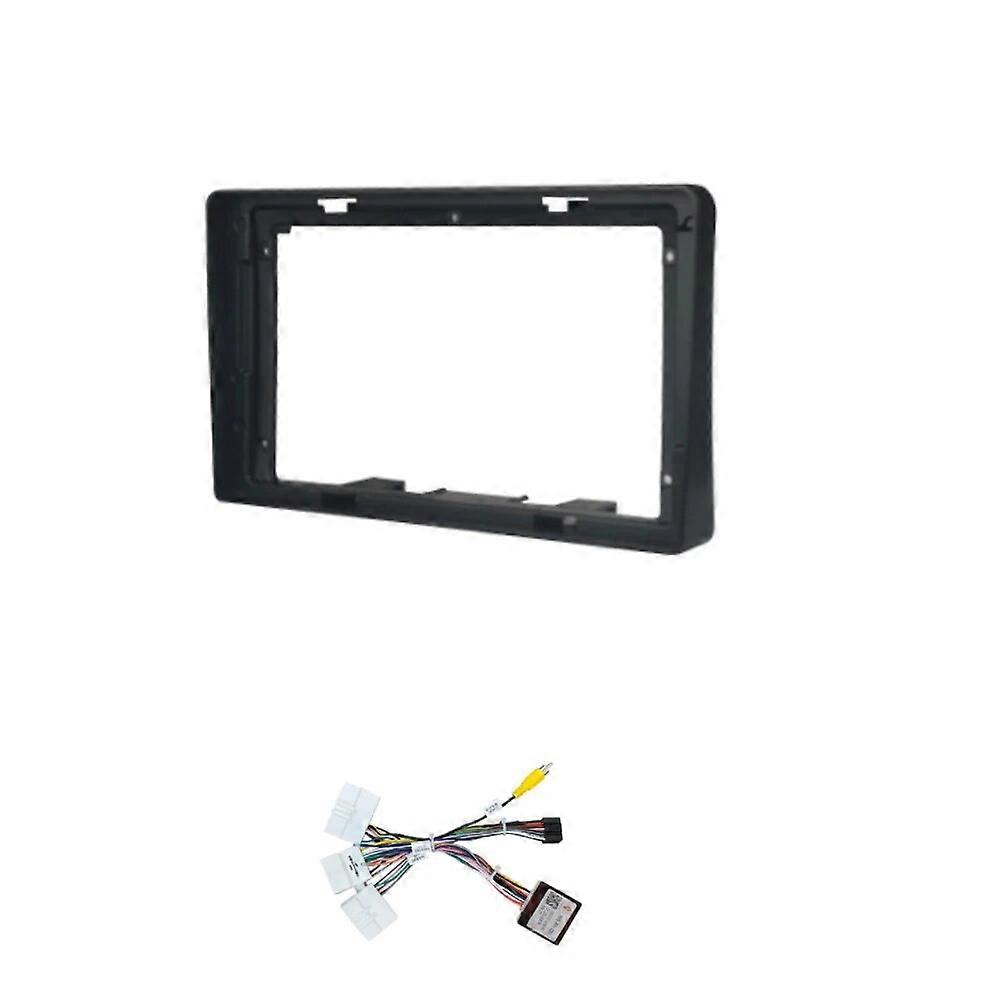 Android Car Radio Frame Kit For Renault Duster HM 2 2020 - 2021 Arkana 1 2019-2021 Dashboard Panel Fascia Bezel Faceplate