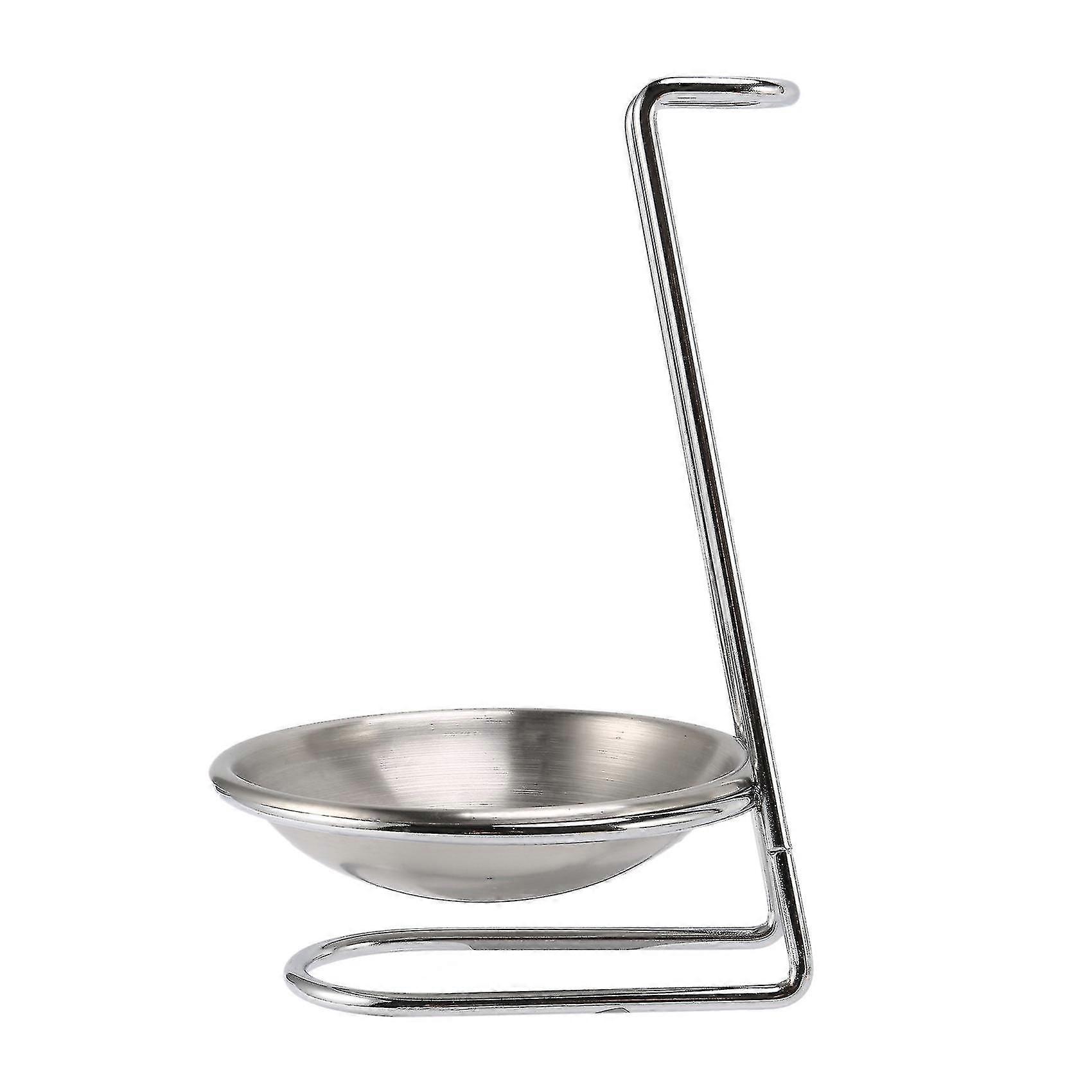 Stainless Steel Spoon Rest Holder,long Handle Vertical Saving
