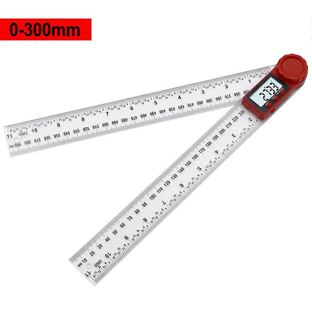 300mm / 200mm Digital Angle Ruler Inlinometer Goniometer Protractor Angle Finder