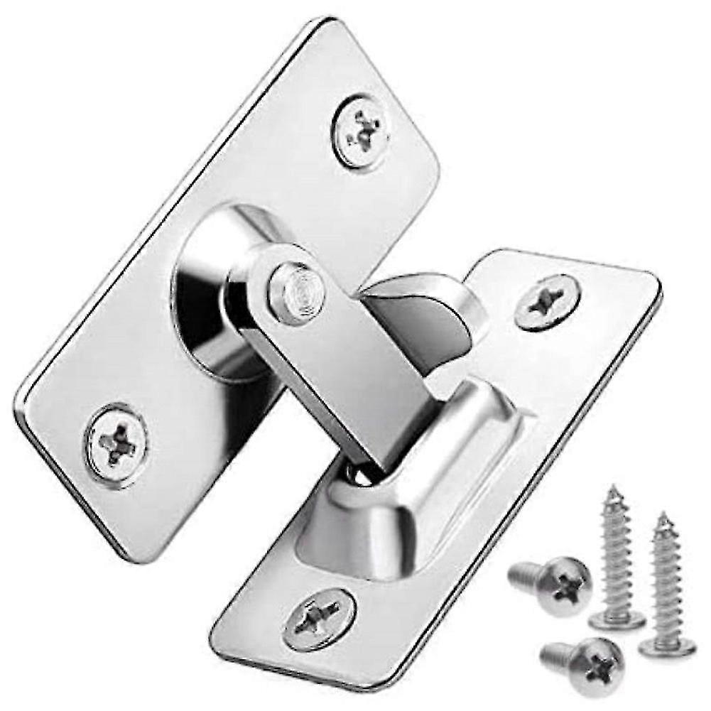 Bathroom Stainless Steel Ornaments Supplies Doors Locks Door Sliding Right Angle Lock Door Buckle