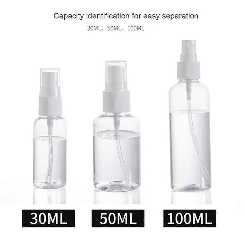 1pcs 30/50/100ml Clear Spray Bottle Refillable Bottles Refillable Safe