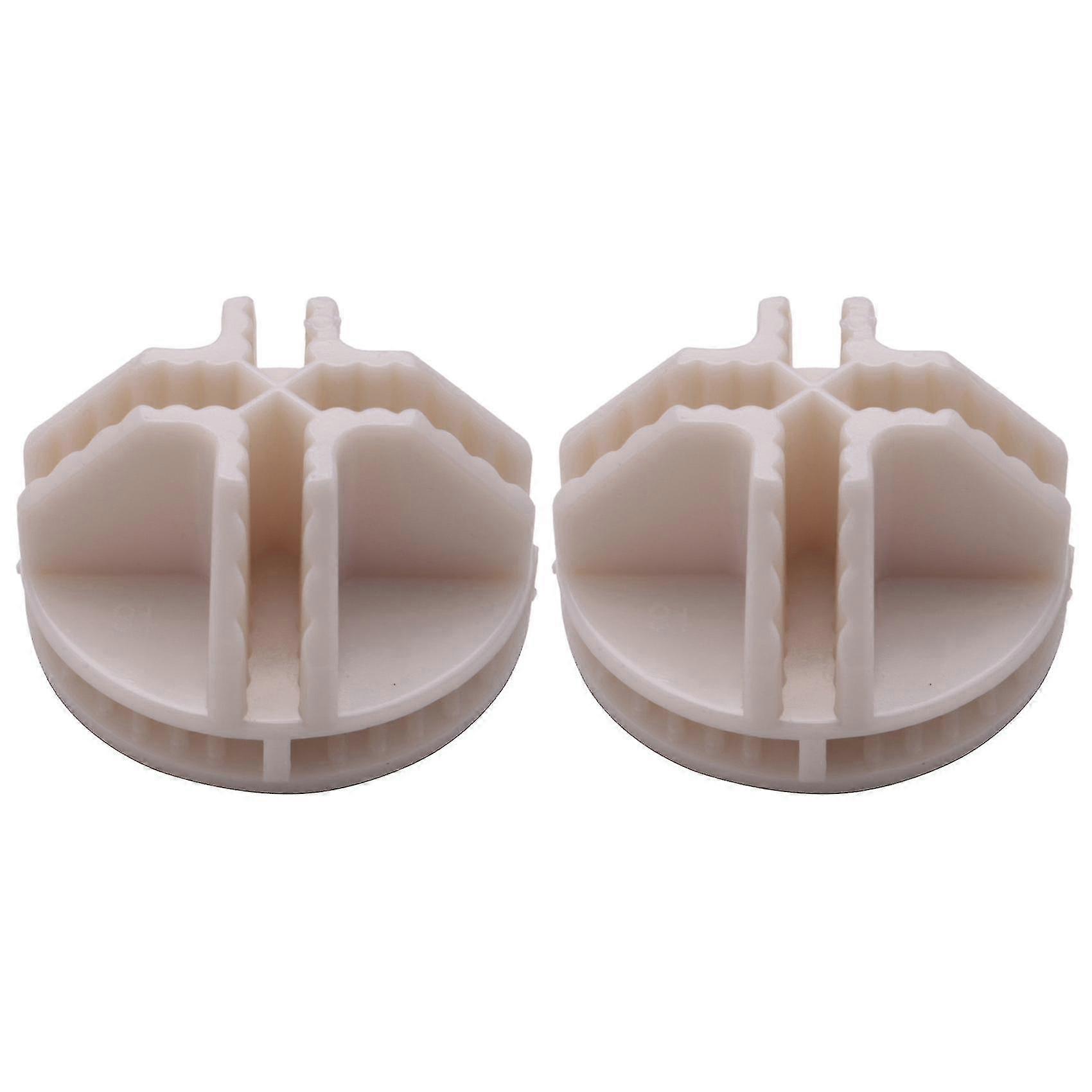 20 Pcs Grid Cube Connector Abs Connectors Compatible With Wire Shelving (white)