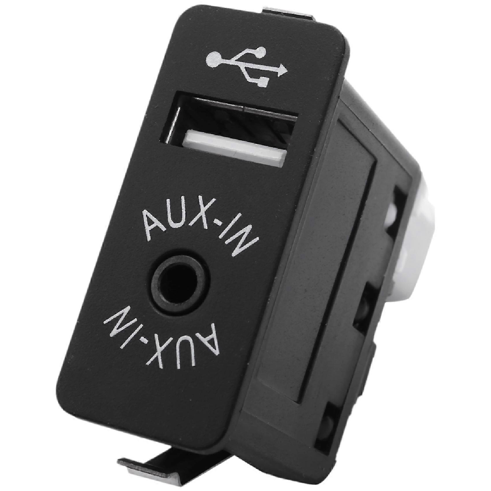 Panneau Interface AUX/USB Pour BMW E39, E53 X5, Z4, X3 E83 - Installation Dans La Boîte à Gants - Câble 150 Cm