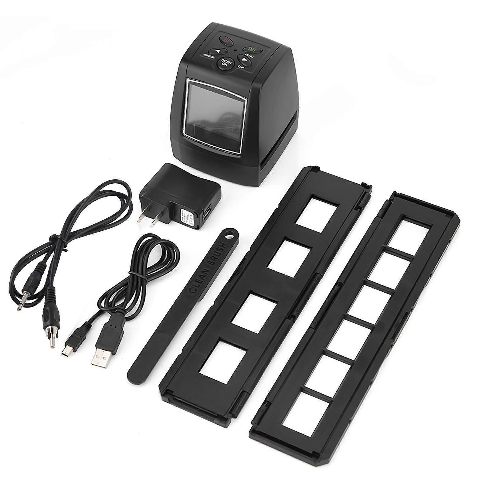 2.36'' TFT LCD Screen 5MP/ 10MP USB 135/ 35mm Negative Film Scanner Support Storage MMC Card
