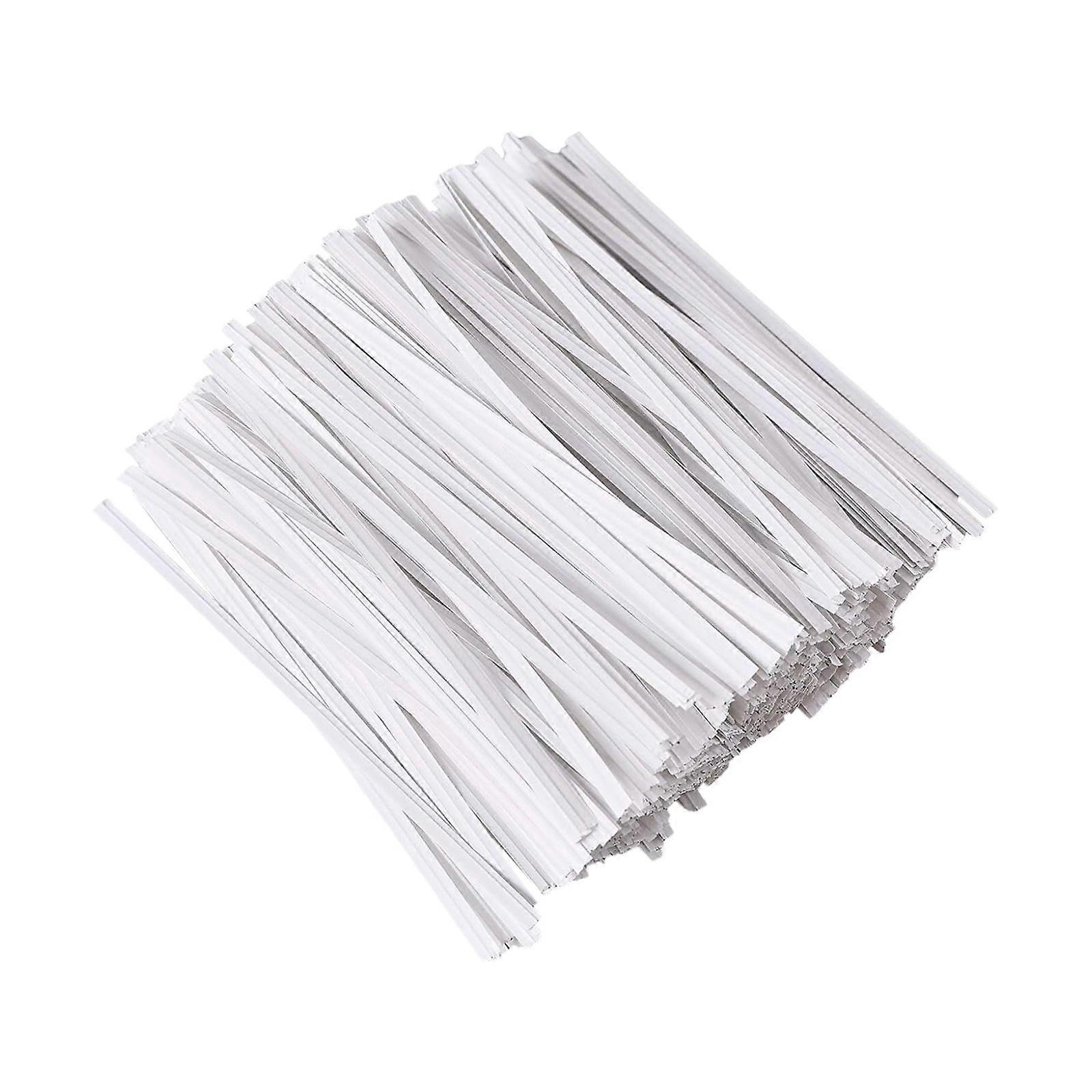 Twist Ties Brot Krawatten zum Basteln Binden Süßigkeiten Kaffeebeutel Geschenkbox Verpackung Schwarz