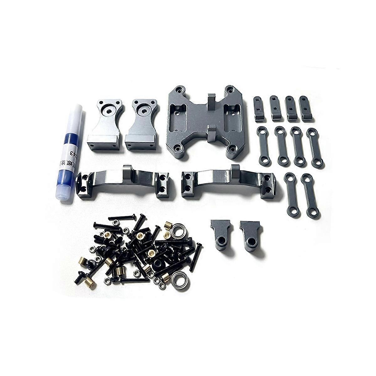Metal Balance Chassis Board Seesaw Kit for B16 B36 1/16 6X6 6WD RC Car Upgrade Parts Modified Acces