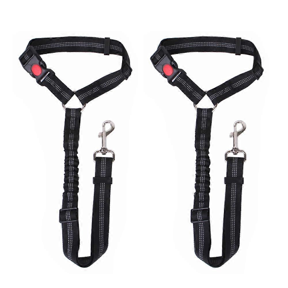 Dog Traction Belt, Restraint Belt No Tangle Dog Traction Rope Responsibility Adjustment Elasticity Blue