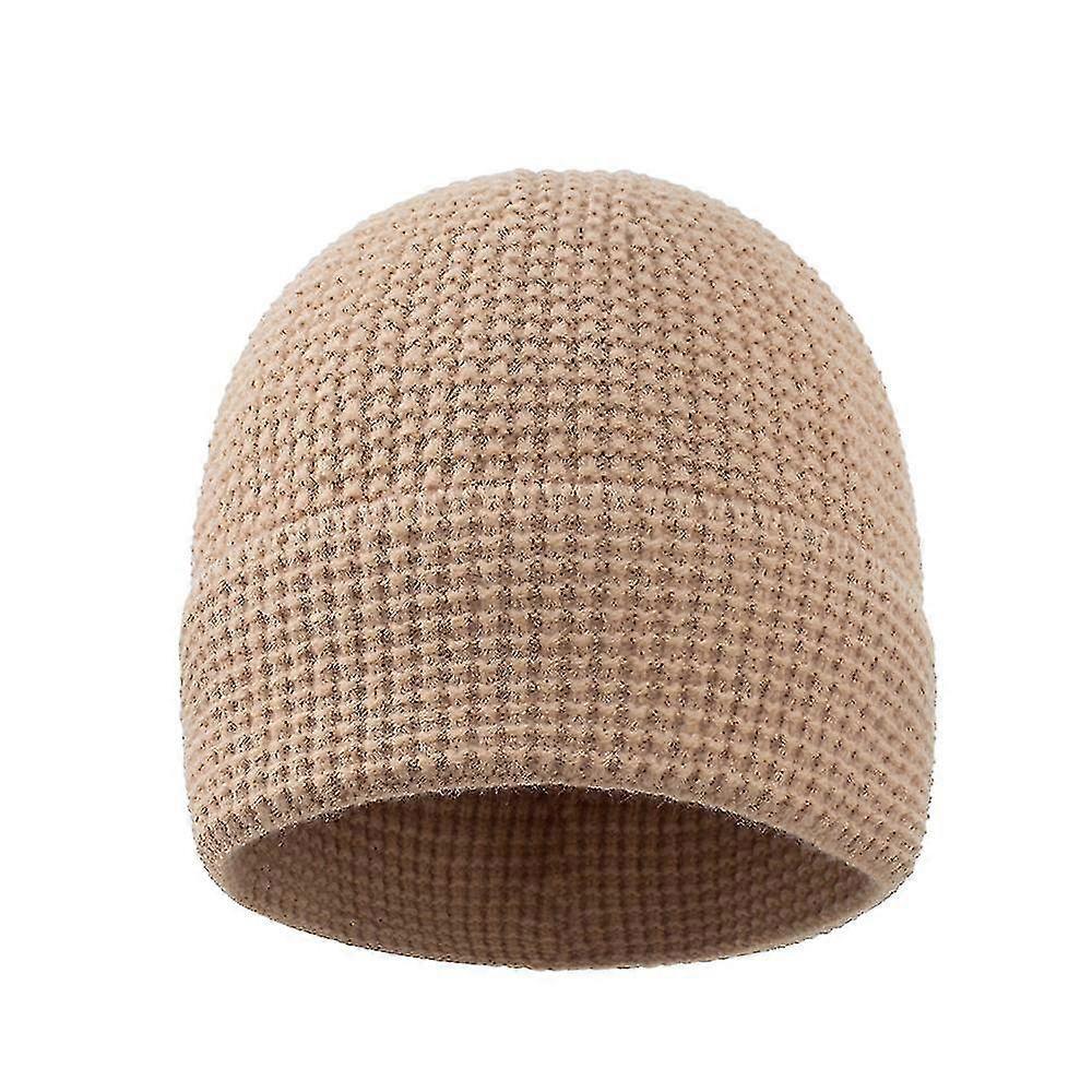 Beanie With Wool Cuffs