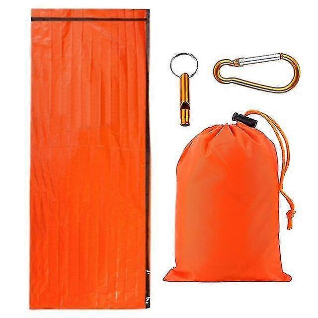 Emergency Sleeping Bags Wilderness Exploration Portable Single Thermal Blanket First Aid Blanket Travel Camping Accessory