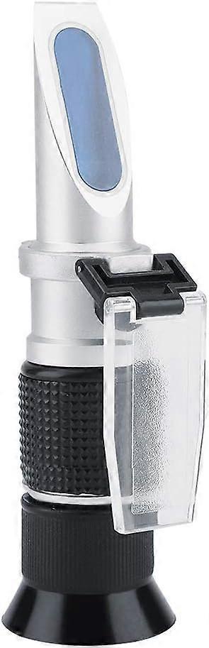 Professional 0 ~ 90% Precise Brix Pocket Refractometer Milk Beer Fruit Juice Tes 