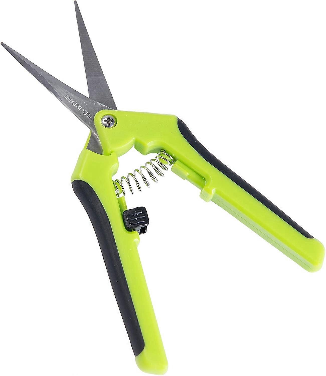 Hand Gardening Pruner for Bonsai, High Precision Garden Scissors with Curved Blade and Stainless Steel