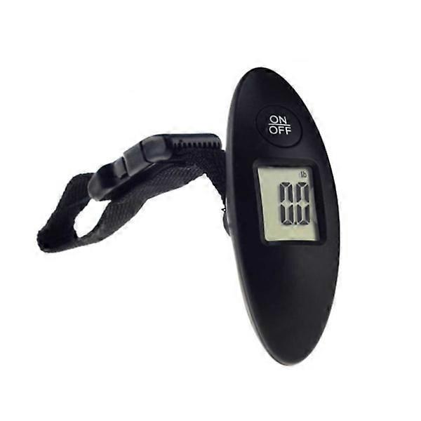 Compact Digital Luggage Scale Hand Scale for Luggage Suitcase black