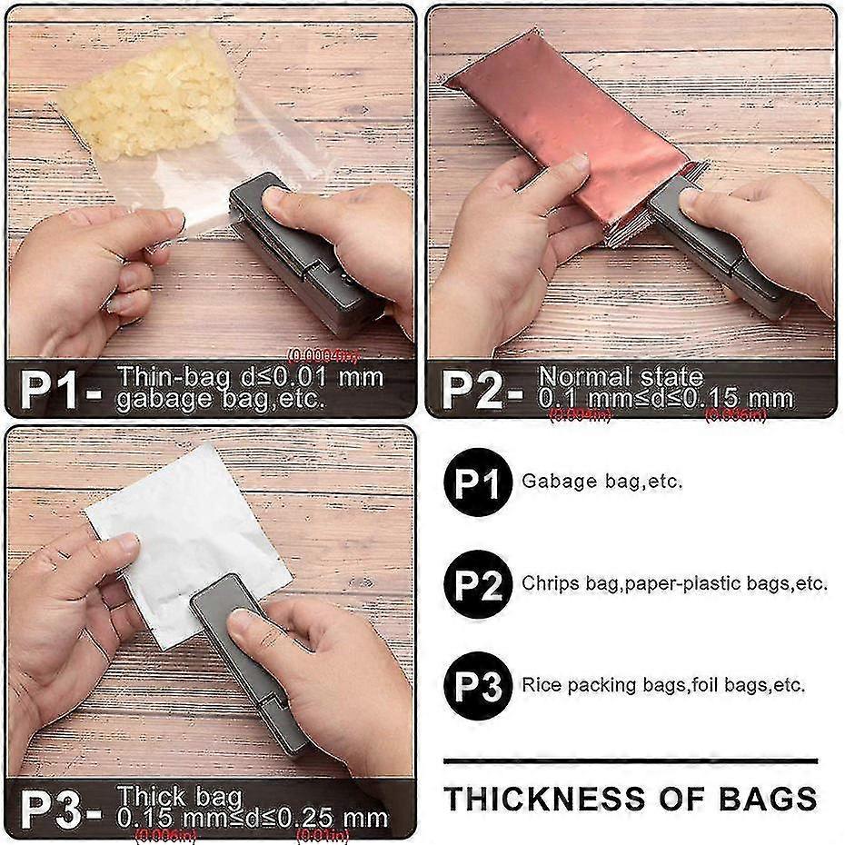Small Sealing Machine Household Snack Packaging Bag Heat Sealing Machine