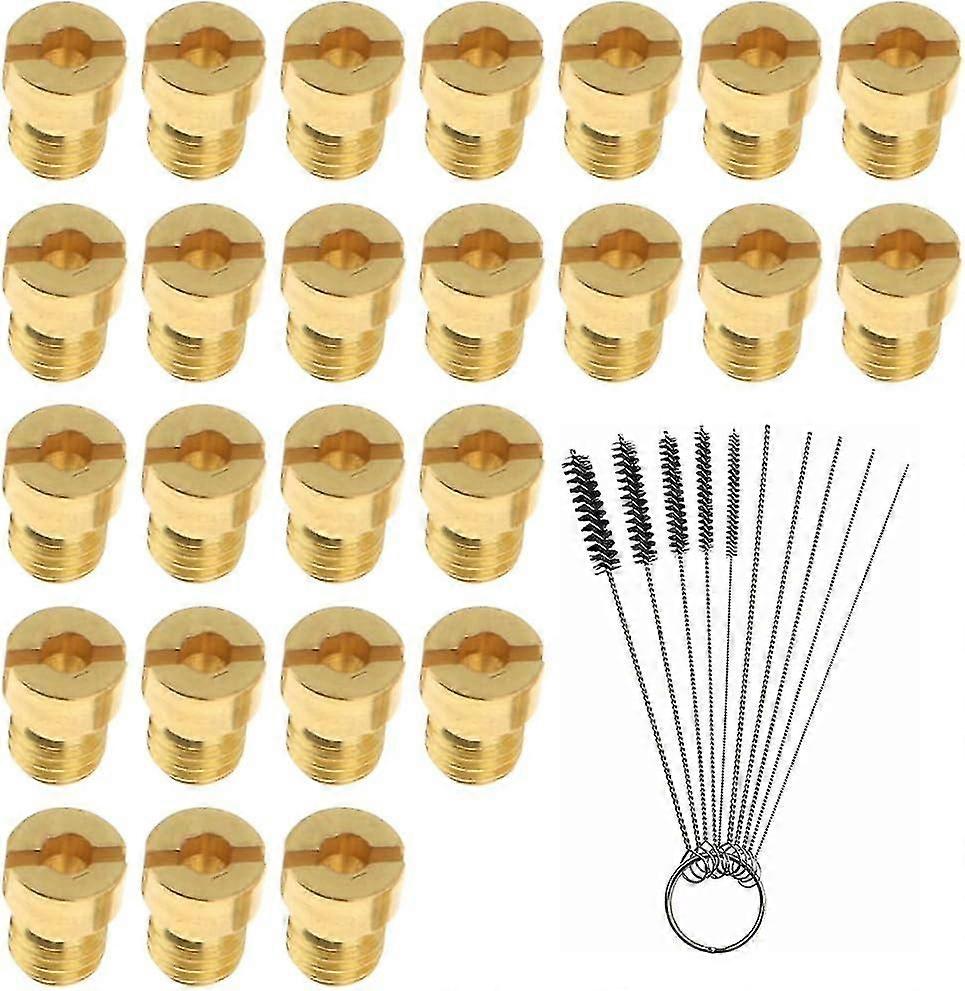 Carburetor Nozzle M5 Main Nozzle Set (25 Pieces) With Cleaning Needles