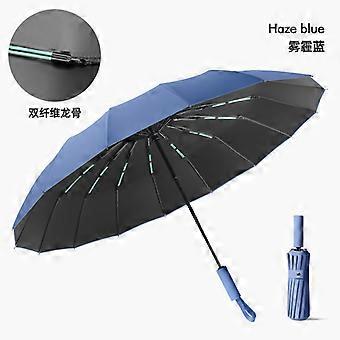 Ultra-strong Windproof 32 Bone Automatic Umbrella for Men Double Bone Sunny and Rainy Sunshade Waterproof Uv Sunproof Umbrellas