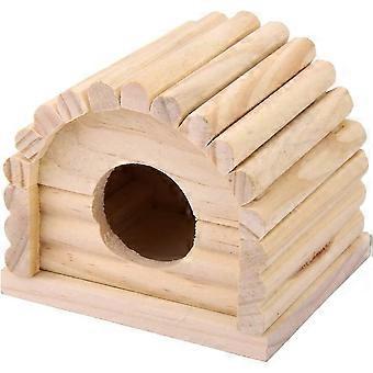 Hamsterhaus, Mäusehaus, Holzhaus, Schlafhaus, Versteck für Kleintiere