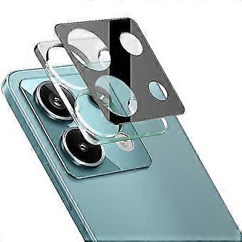 IMAK pour Xiaomi Redmi Note 13 Pro 5G Film de protection d'objectif en verre trempé pour caméra arrière + Acrylique L