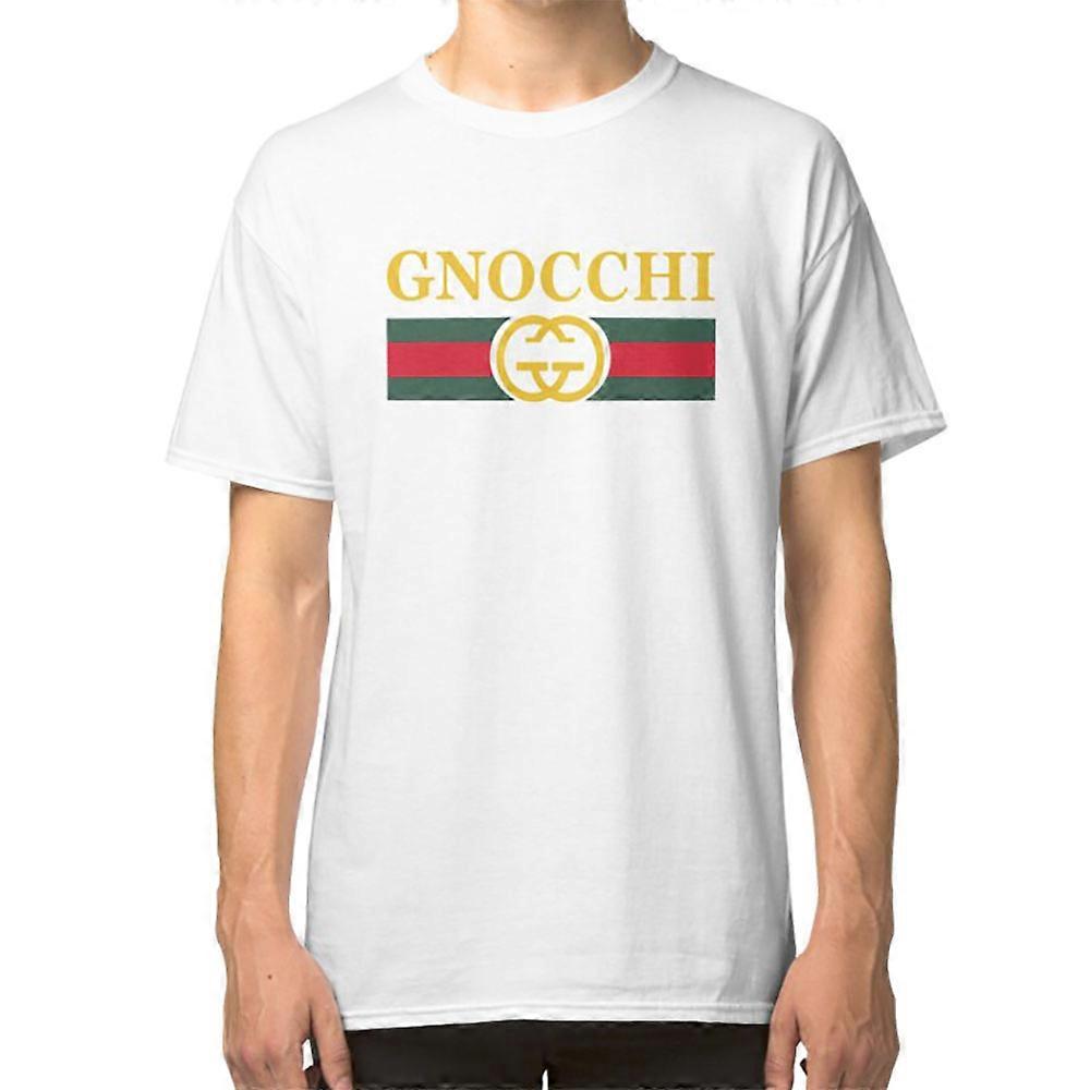 Komik Gnocchi Makarna Logolu Tişört