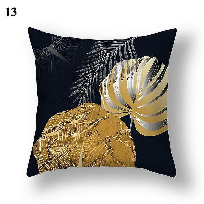 Pillowcase Square Pattern Style-1255 Bedroom Sofa Car Cushion Cover Pillowcase