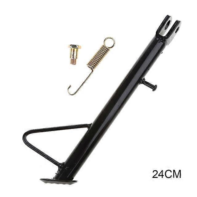 ATV Motorcycle Kickstand Side Support Stand Adjustable Holder Set Foot Bracket