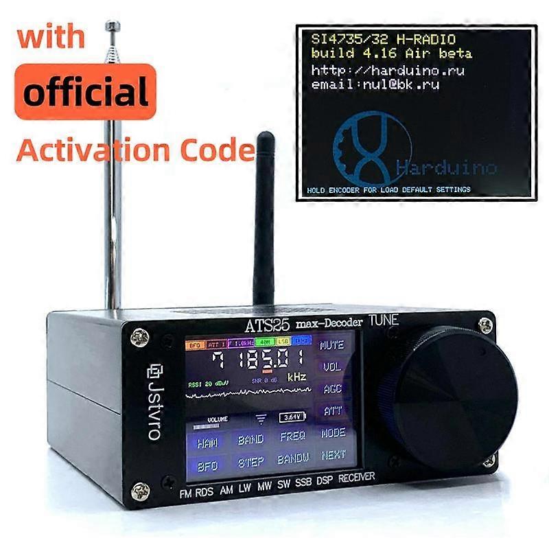 New ATS25Max RDS Function Decoder Si4732 Full-Band Radio Receiver with ...