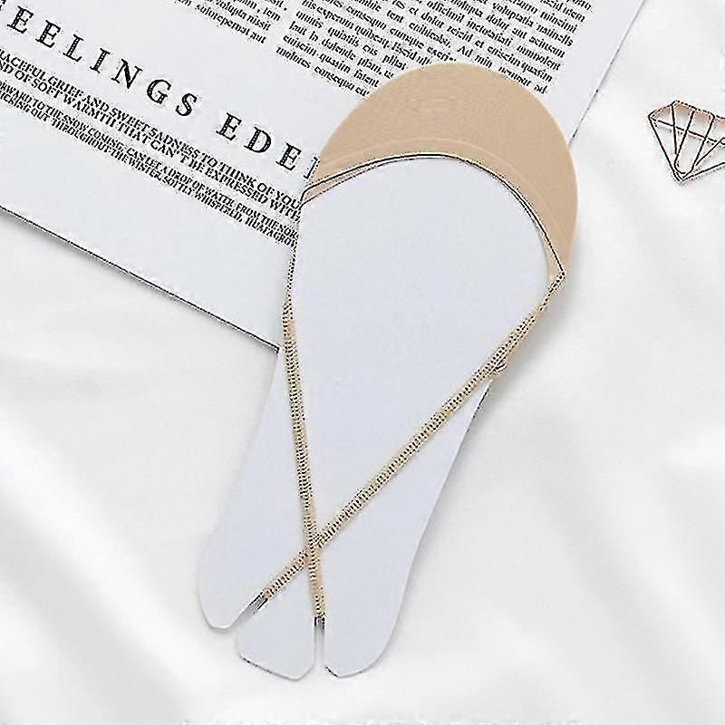 4 זוגות קלע נשים קלע גרב לרגליים מרופדת בוהן מכוסה תחתון חתך נמוך אין גרב להראות