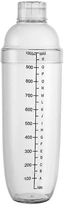 Bartender Cocktail Shaker Milk Teapot Plastic Shaker (1pcs)