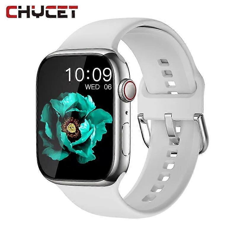 CHYCET Smart Watch Men Women Bluetooth Calls Sports Smartwatch Fitness Bracelet Custom Watches Face for Iphone Android IWO