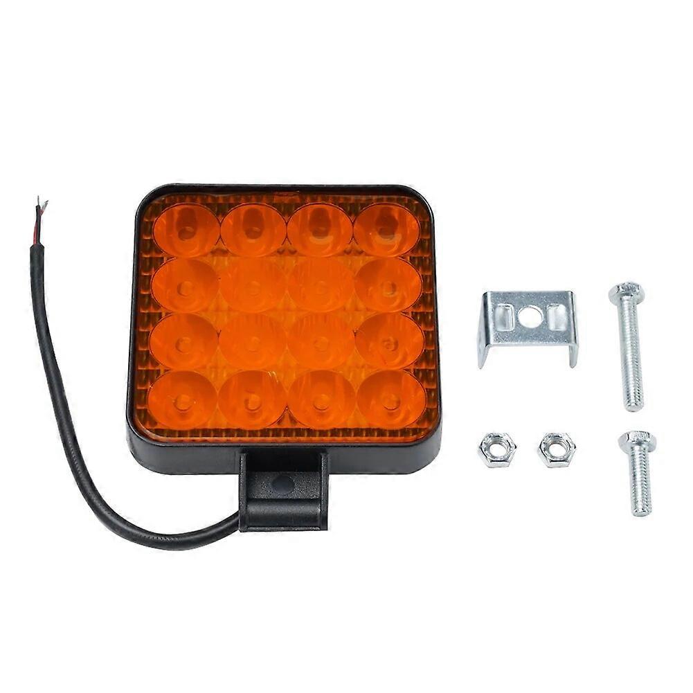 Spotlight Working Light 1200LM 12v 24v 1PCS 48w 16LED ABS+LED Accessories High Intensity Waterproof Replacement