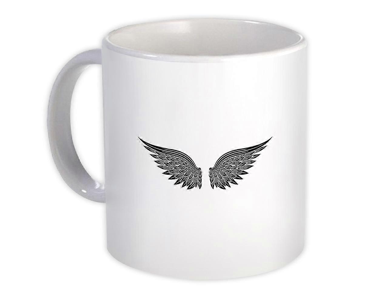 Caneca de presente: Asas de anjo