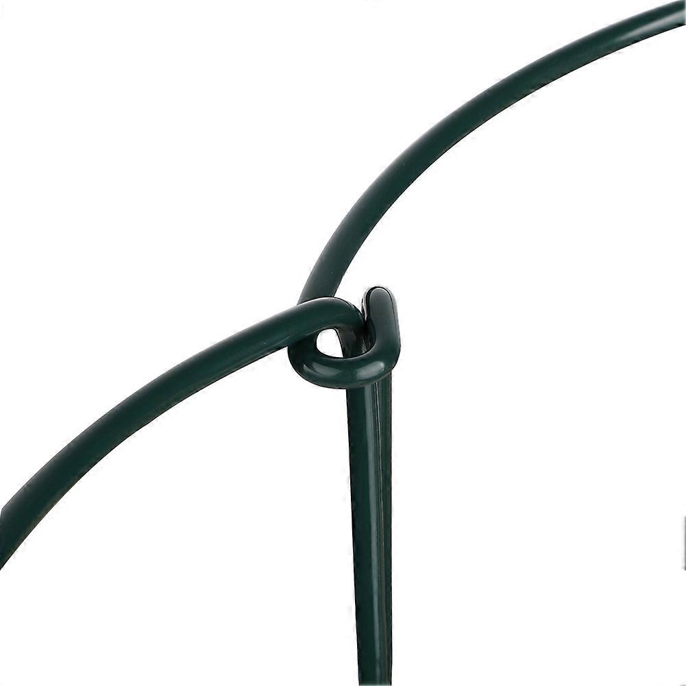 Semi-Circular Support Ring Cage Garden Border Support Wire Hoop 2 Pcs