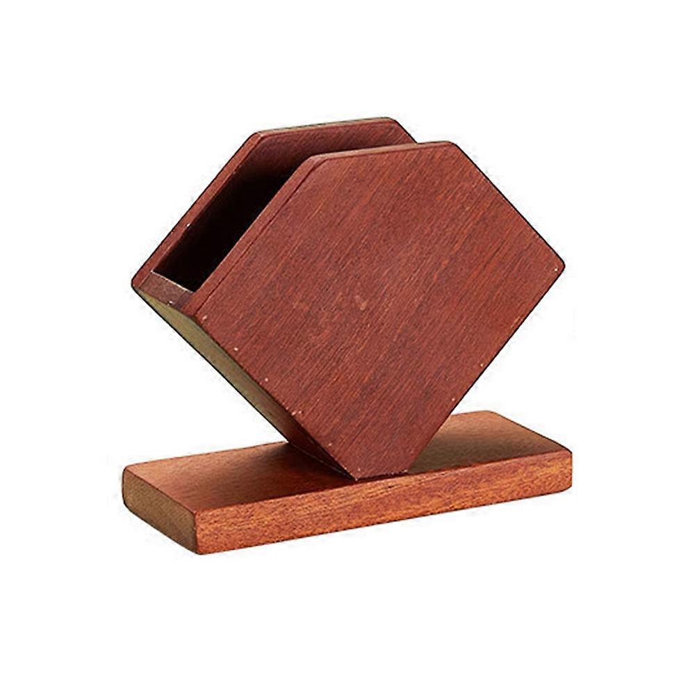 Wooden Napkin Holder for Tables, Modern Napkin Holder for Kitchen Countertops