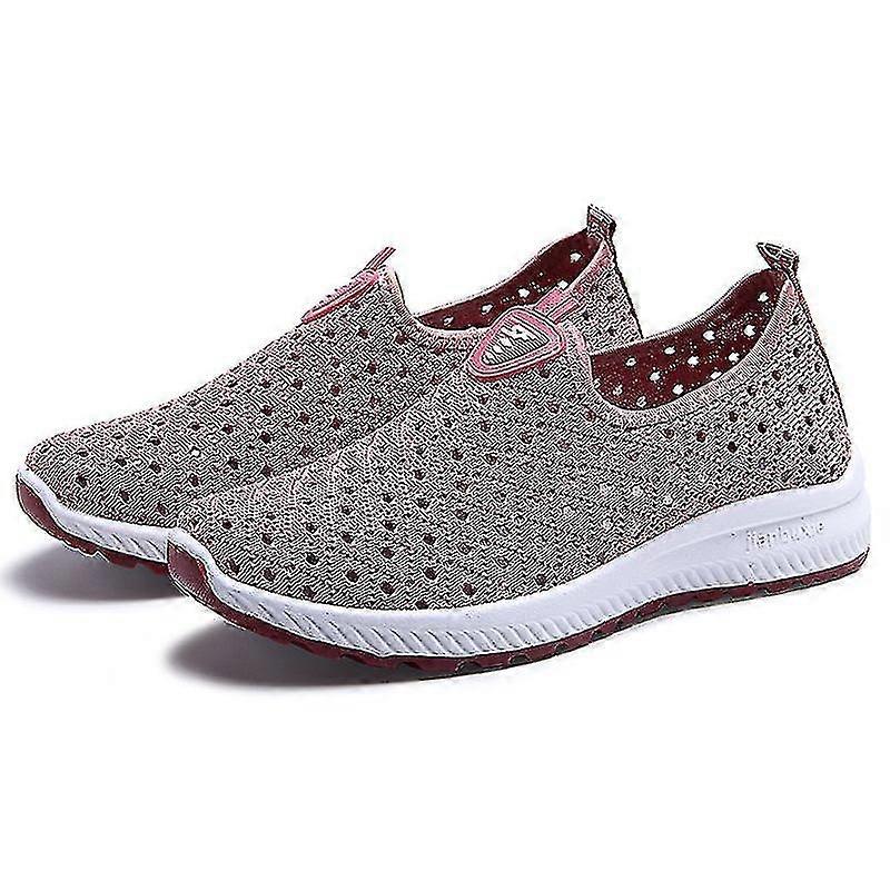 Kvinner pustende mesh joggesko sko
