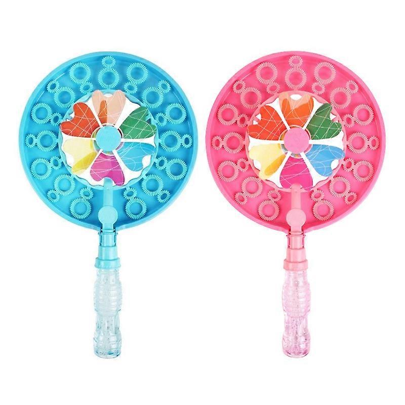 Colorful Bubble Windmill Bubble Machine Children's Toy Bubble Stick Bubble Blower